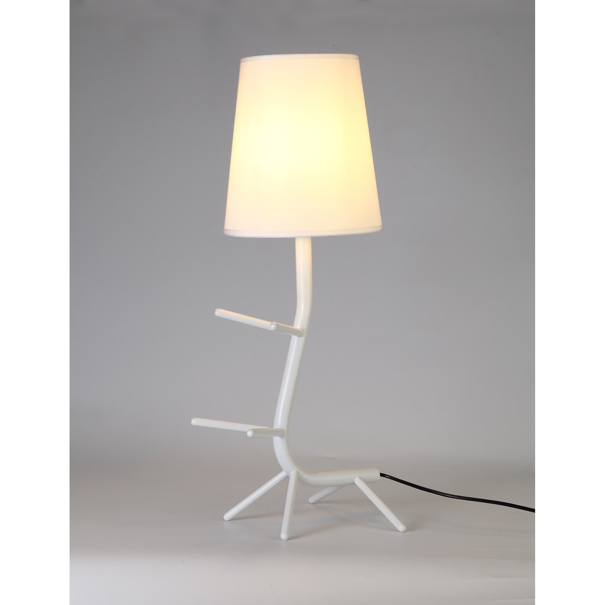 M7250 Centipede Table Lamp Shade 1 Light White