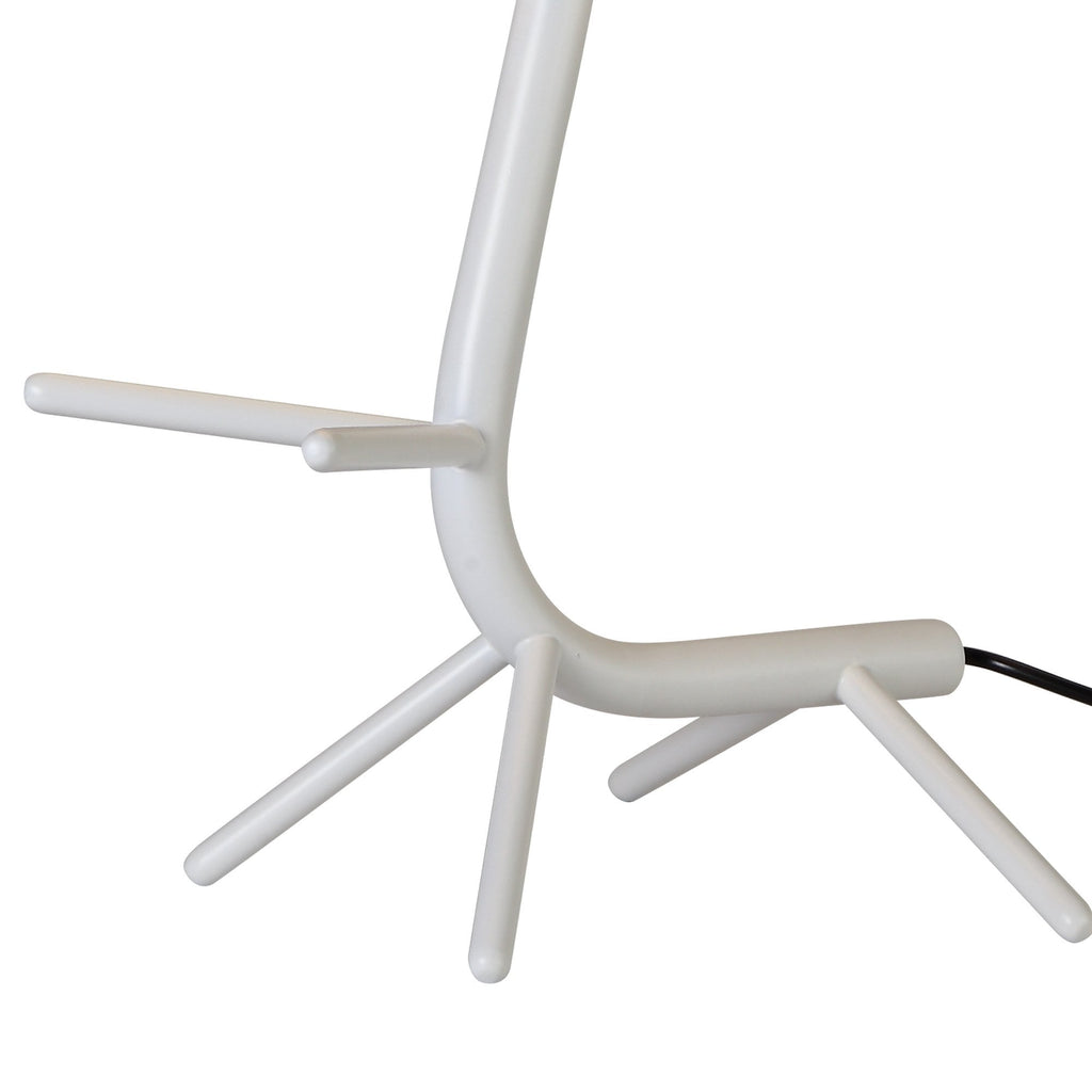 M7250 Centipede Table Lamp Shade 1 Light White