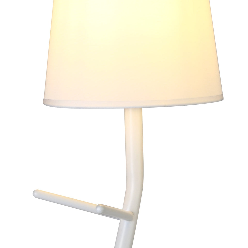 M7250 Centipede Table Lamp Shade 1 Light White
