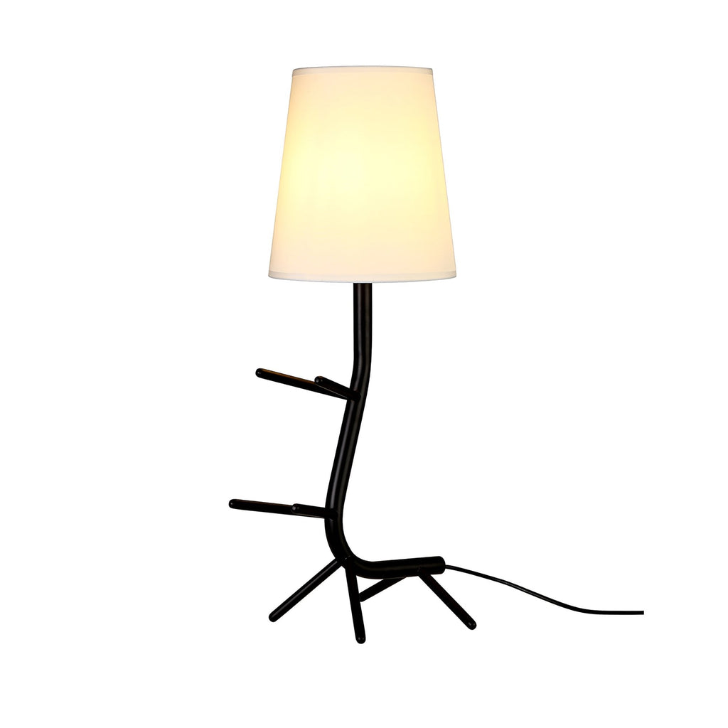M7251 Centipede Table Lamp Shade 1 Light Black / White