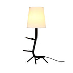 M7251 Centipede Table Lamp Shade 1 Light Black / White