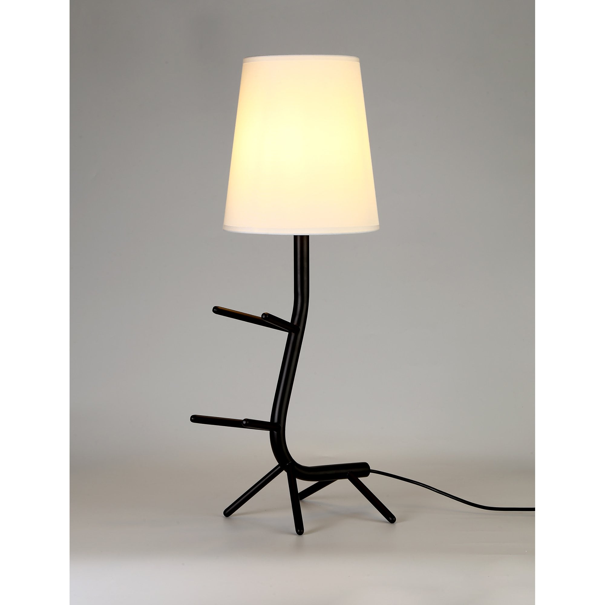 M7251 Centipede Table Lamp Shade 1 Light Black / White