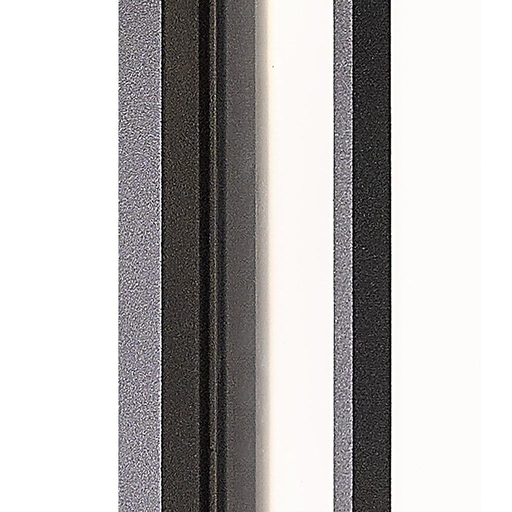 M7062 Chamonix Outdoor Rectangular Ceiling/Wall Light 9W LED Anthracite