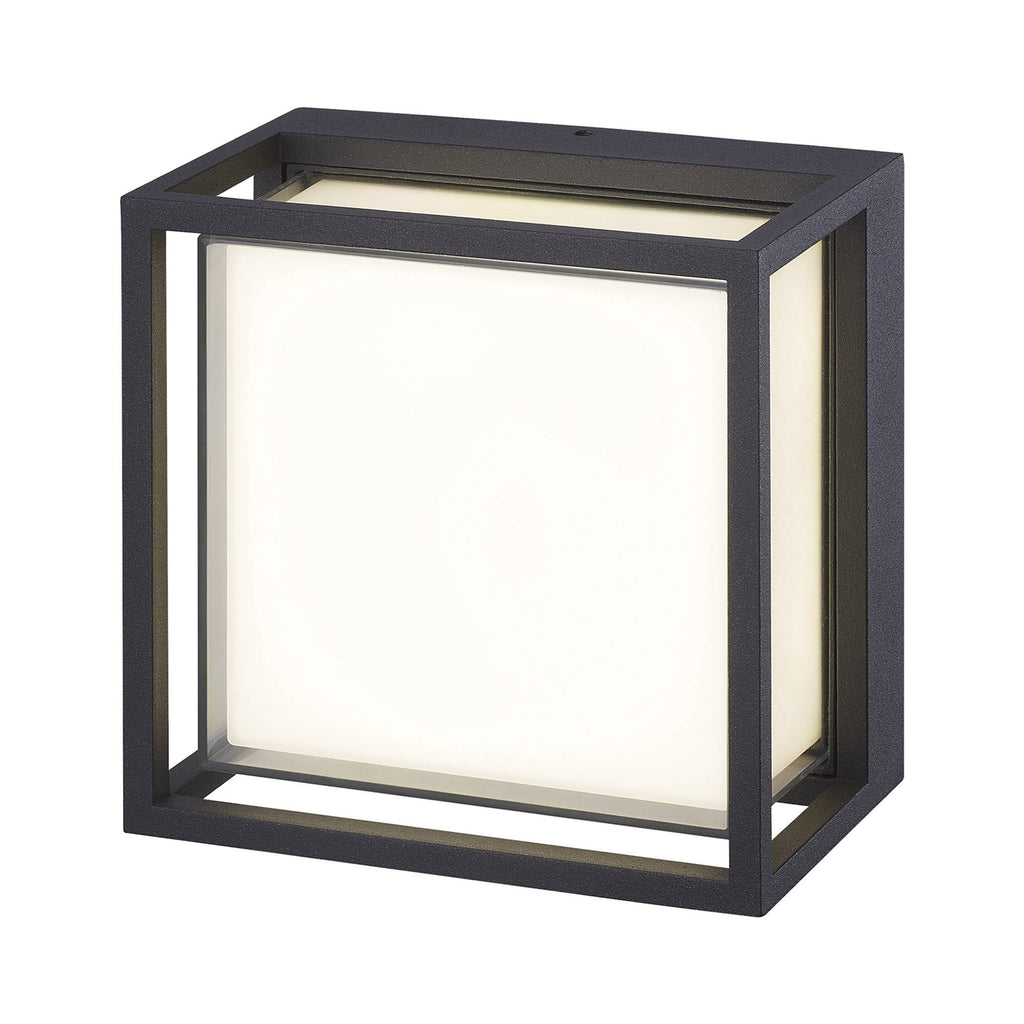M7060 Chamonix Outdoor Square Ceiling/Wall Light 9W LED Anthracite