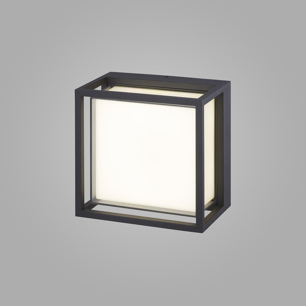 M7060 Chamonix Outdoor Square Ceiling/Wall Light 9W LED Anthracite