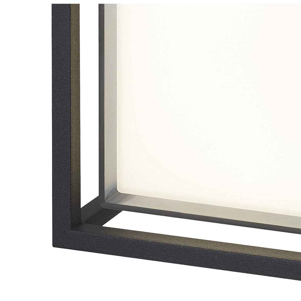 M7060 Chamonix Outdoor Square Ceiling/Wall Light 9W LED Anthracite