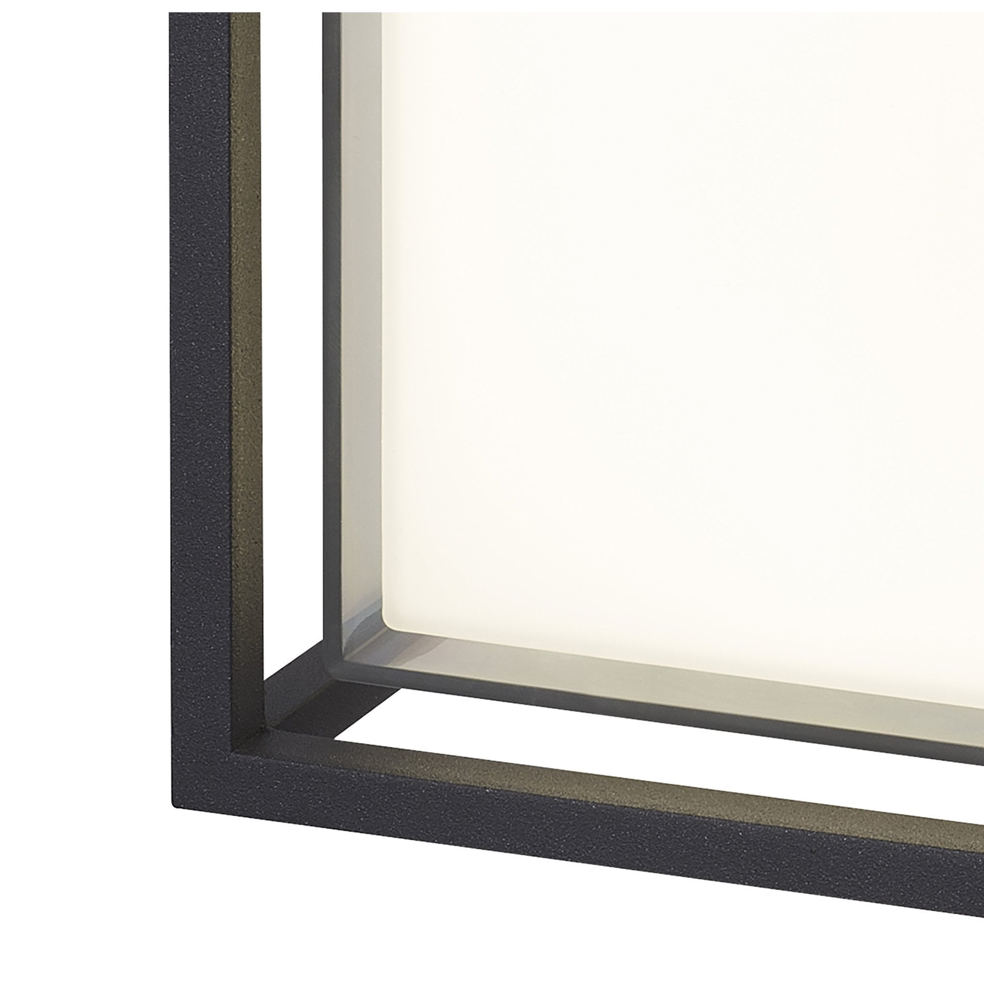 M7060 Chamonix Outdoor Square Ceiling/Wall Light 9W LED Anthracite