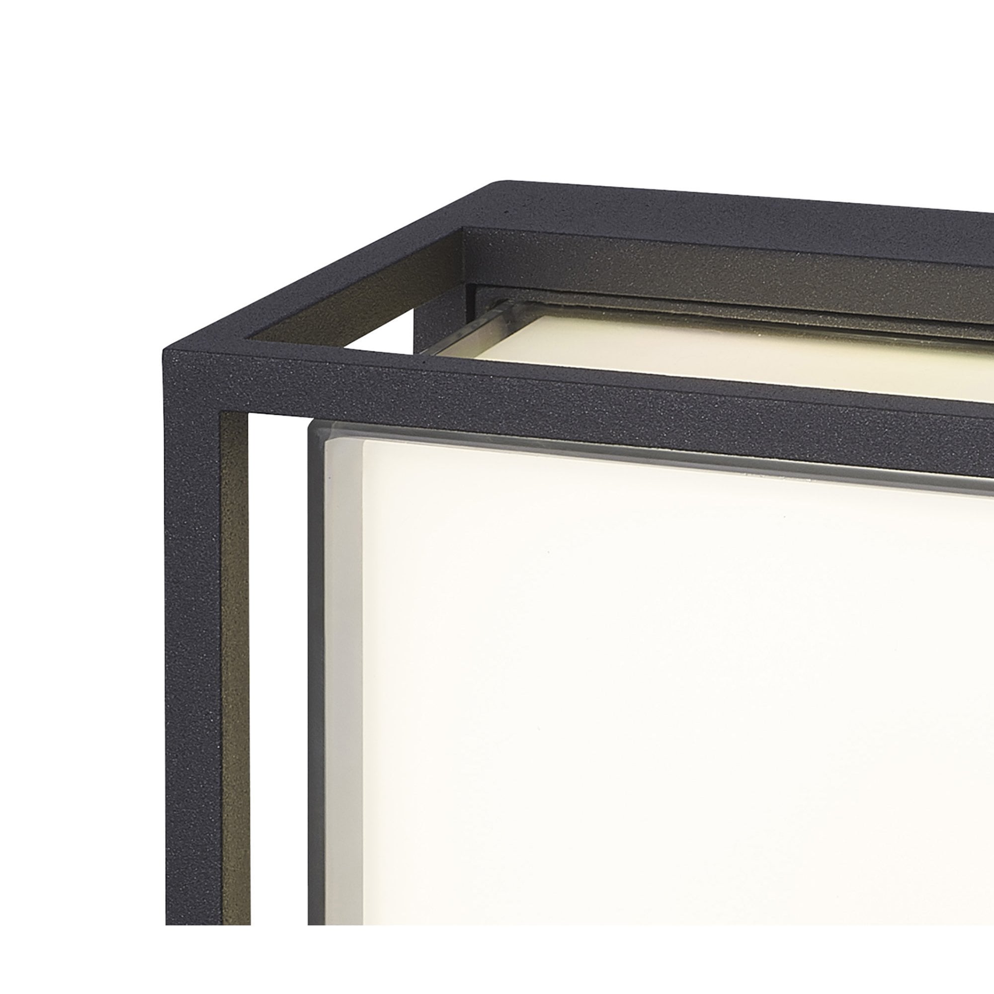 M7060 Chamonix Outdoor Square Ceiling/Wall Light 9W LED Anthracite