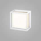 M7061 Chamonix Outdoor Square Ceiling/Wall Light 9W LED White