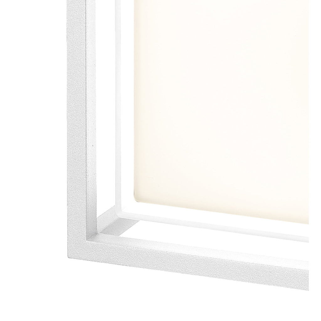 M7061 Chamonix Outdoor Square Ceiling/Wall Light 9W LED White