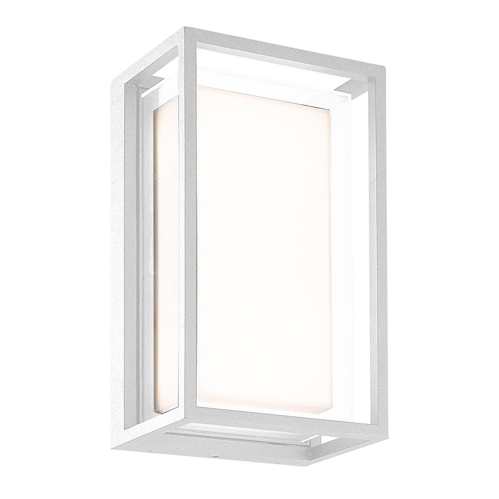 M7063 Chamonix Outdoor Rectangular Ceiling/Wall Light 9W LED White