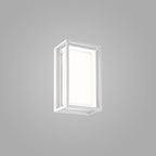 M7063 Chamonix Outdoor Rectangular Ceiling/Wall Light 9W LED White