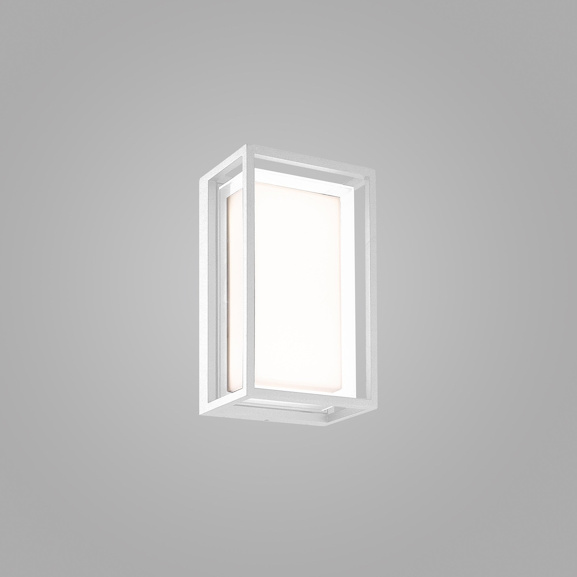 M7063 Chamonix Outdoor Rectangular Ceiling/Wall Light 9W LED White
