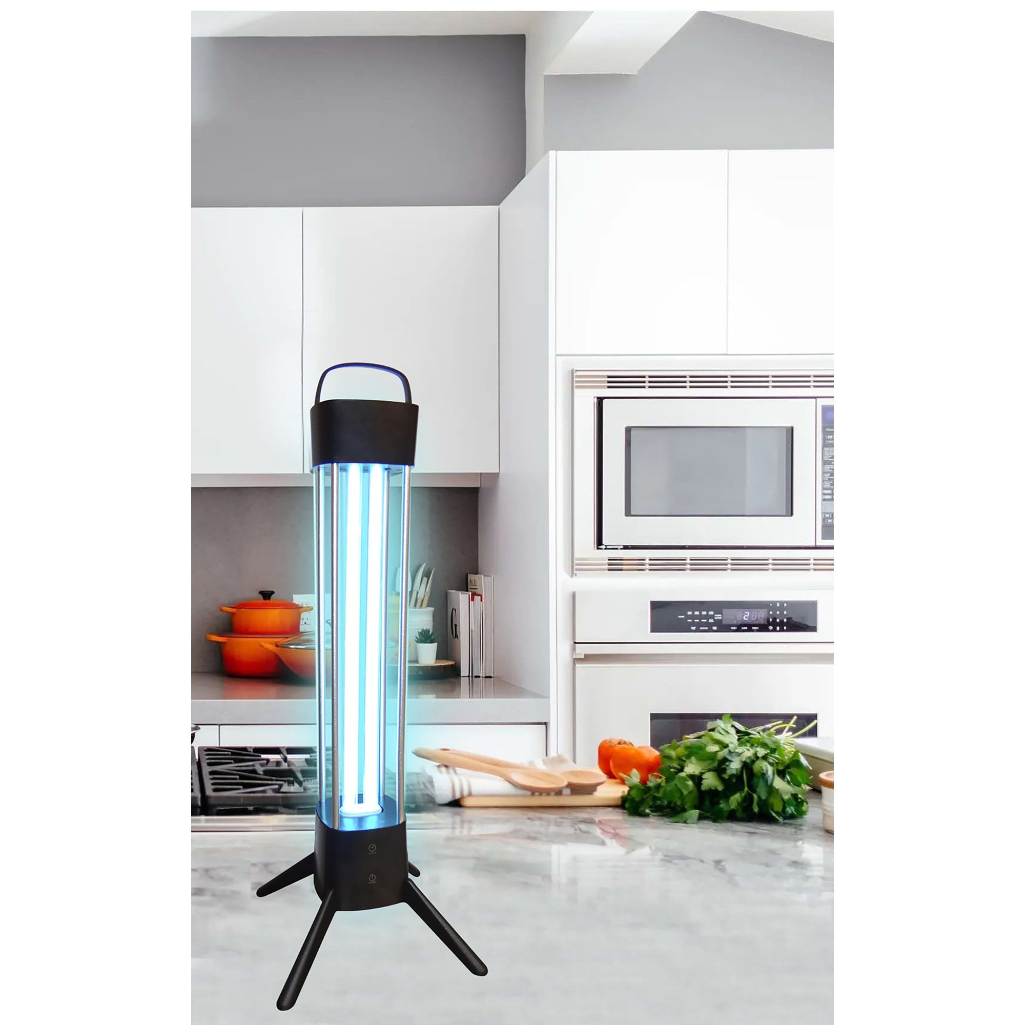 M7340 Cidal 36W UV-C Germicidal Table Lamp c / w Philips Lamp TO BE USED IN VACATED ROOMS ONLY