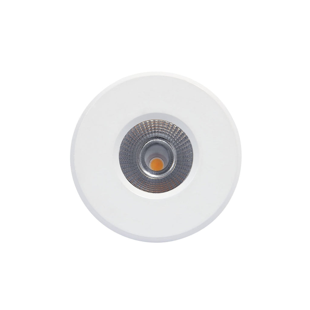 MC0081 Cies Downlight 8.4cm Round 7W COB LED Matt White