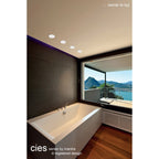 MC0082 Cies Downlight 8.4cm Round 7W COB LED Matt White
