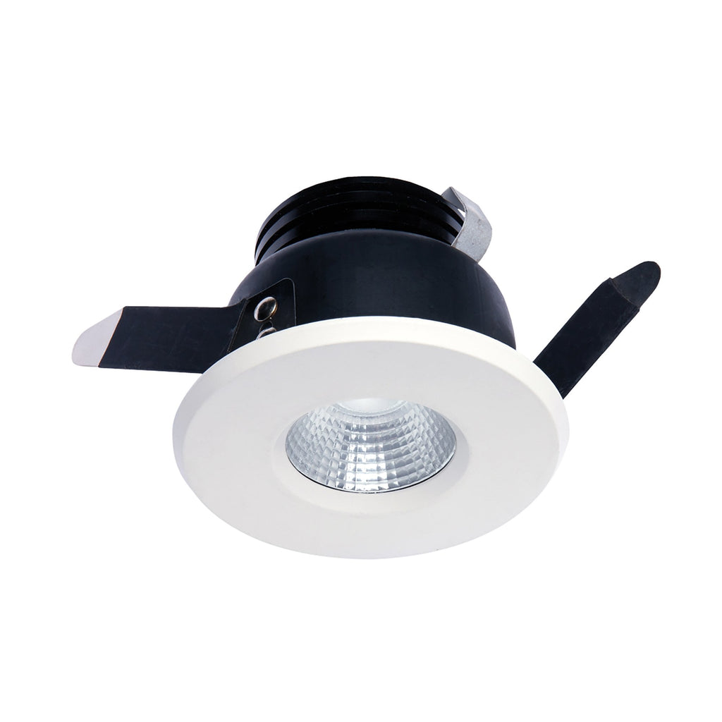 MC0082 Cies Downlight 8.4cm Round 7W COB LED Matt White