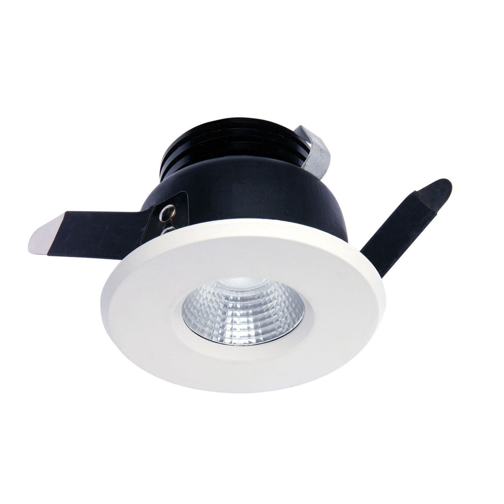 MC0082 Cies Downlight 8.4cm Round 7W COB LED Matt White
