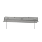 M6251 Cinna Linear Pendant 42W LED Polished Chrome / Crystal Chain