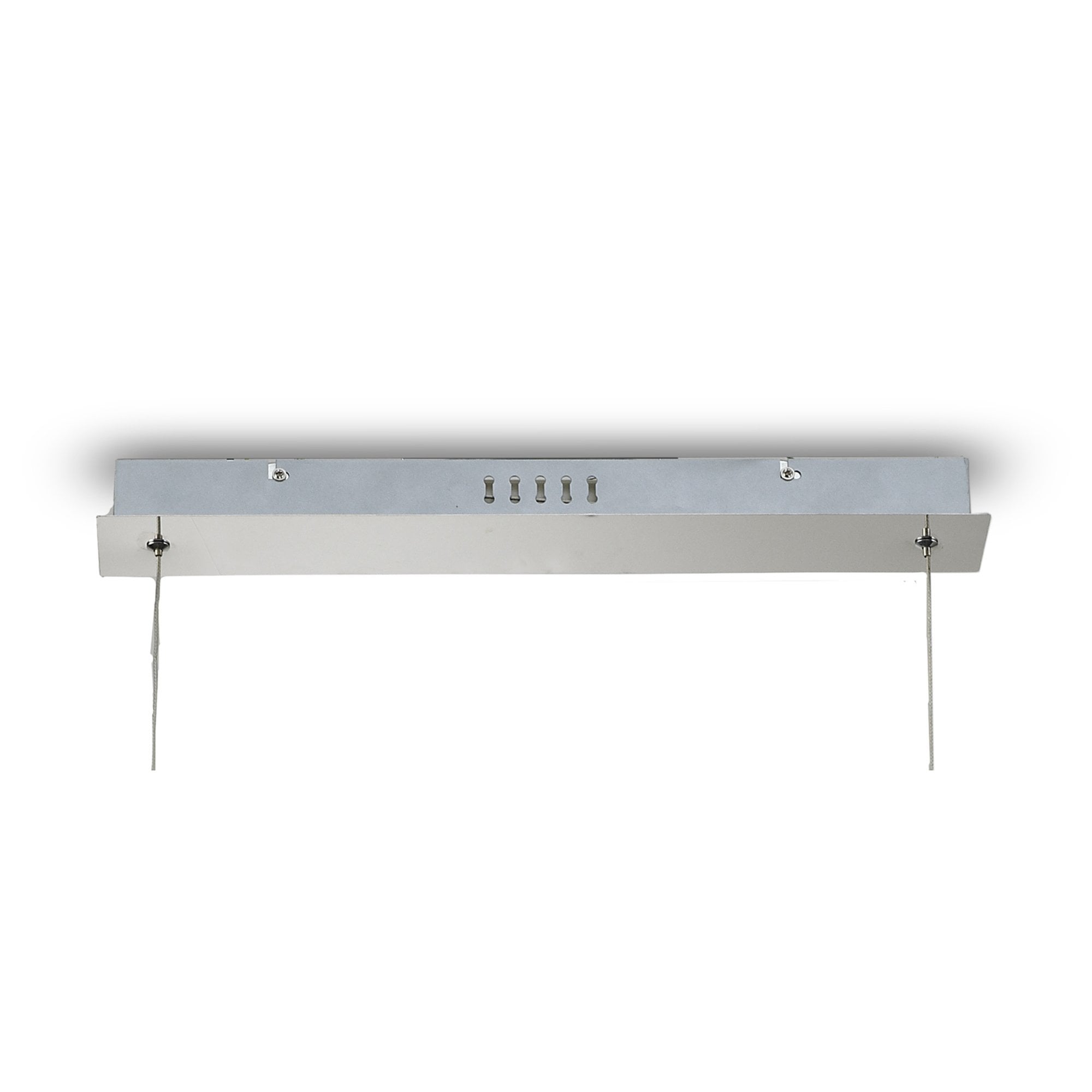 M6250 Cinna Linear Pendant 33W LED Polished Chrome / Crystal Chain