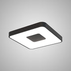 M7920 Coin Square Ceiling 80W LED Remote Control - Black