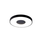 M7564 Coin Round Ceiling 80W LED Remote Control - Black