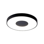 M7561 Coin Round Ceiling 100W LED Remote Control - Black