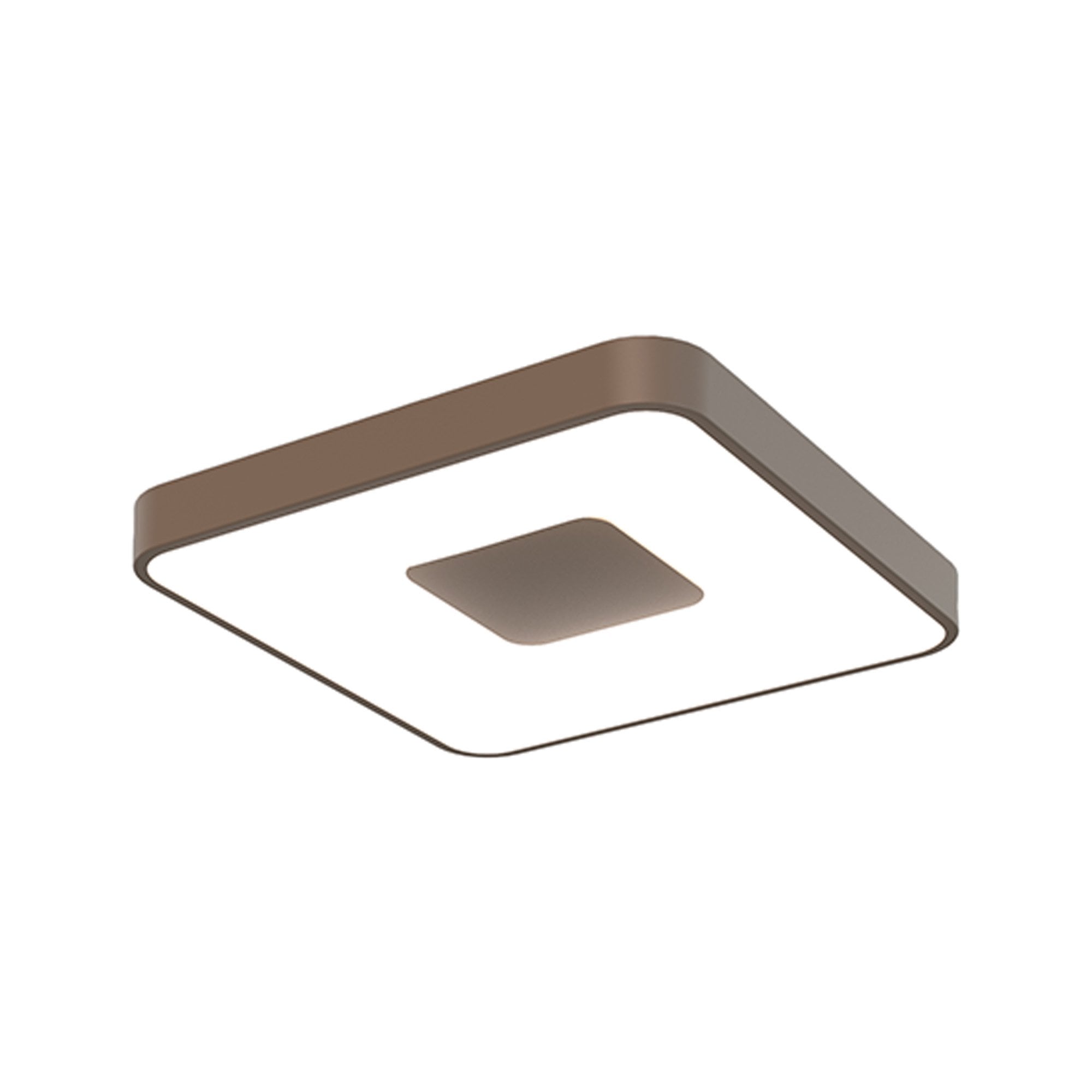 M7926 Coin Square Ceiling 80W LED Remote Control - Gold