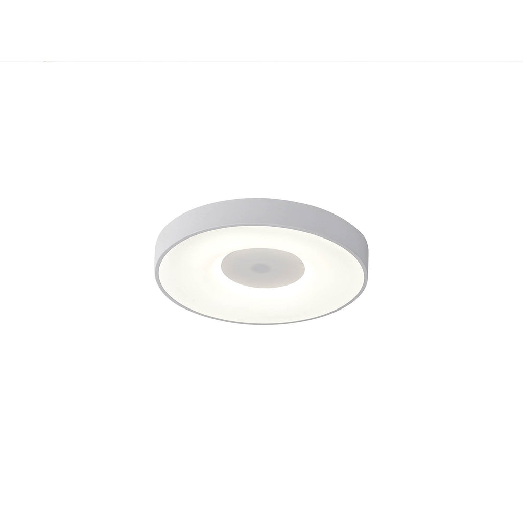 M7566 Coin Round Ceiling 56W LED Remote Control - White
