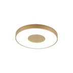 M8037 Coin Round Ceiling 80W LED Remote Control - Gold