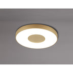 M8037 Coin Round Ceiling 80W LED Remote Control - Gold