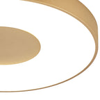 M8037 Coin Round Ceiling 80W LED Remote Control - Gold