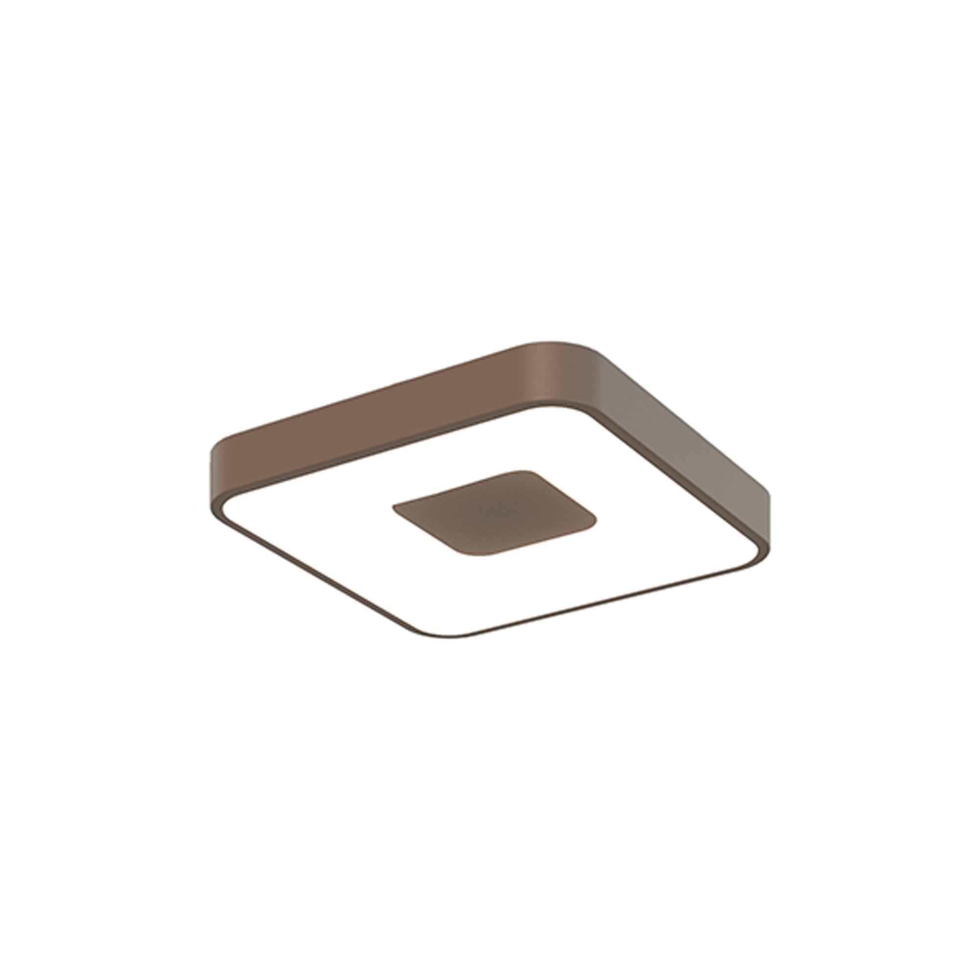 M7927 Coin Square Ceiling 56W LED Remote Control - Gold