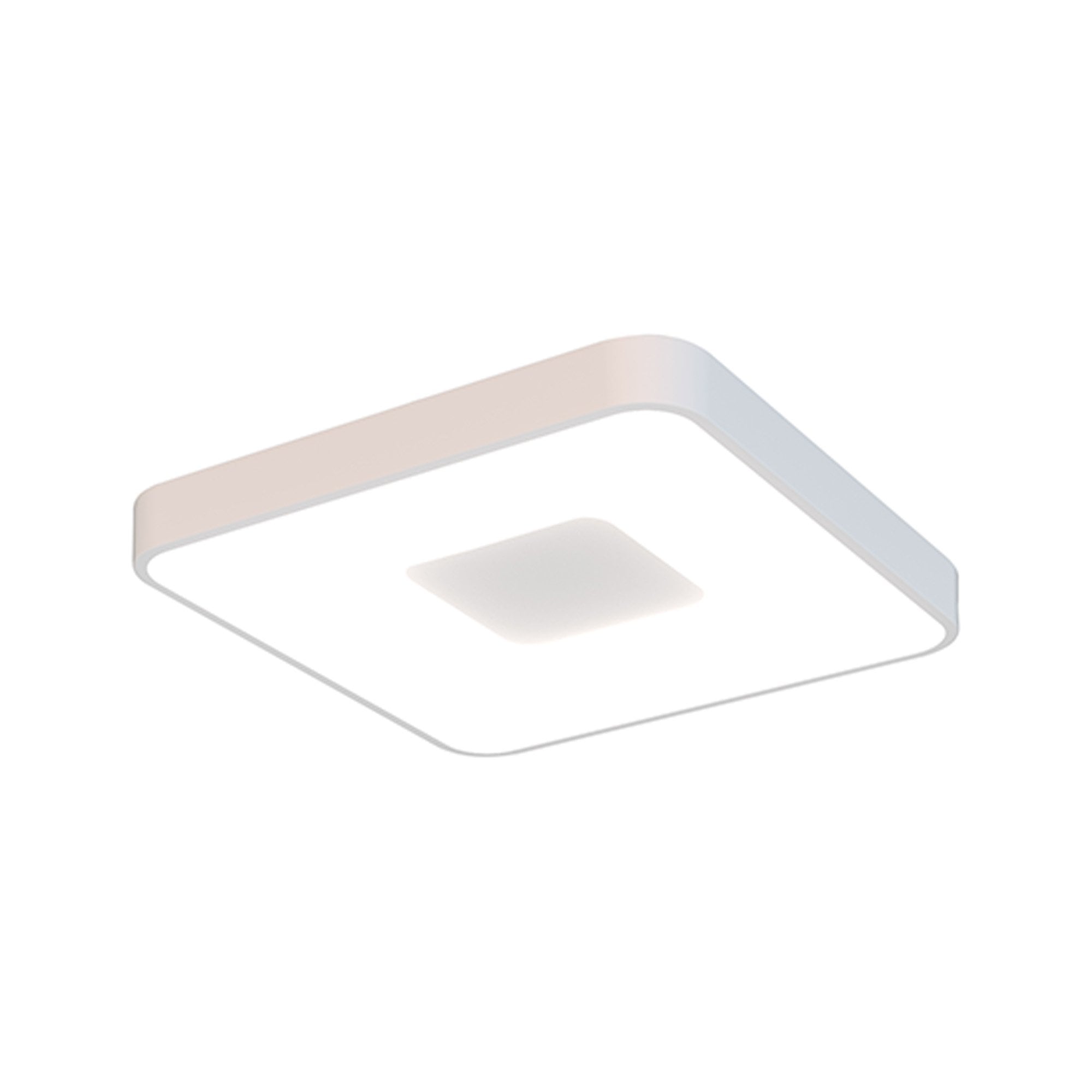 M7919 Coin Square Ceiling 80W LED Remote Control - White