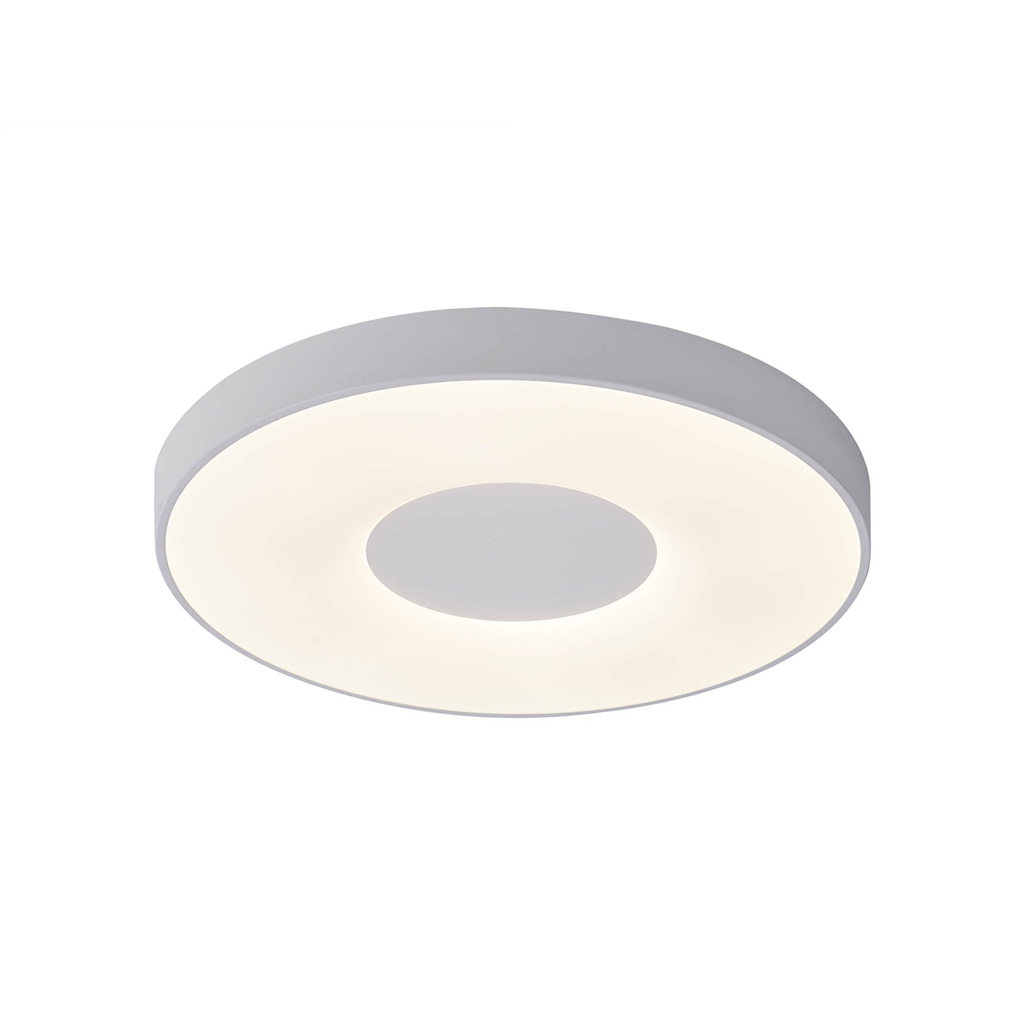M7560 Coin Round Ceiling 100W LED Remote Control - White