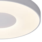 M7560 Coin Round Ceiling 100W LED Remote Control - White
