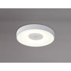 M7563 Coin Round Ceiling 80W LED Remote Control - White