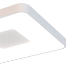 M7916 Coin Square Ceiling 100W LED Remote Control - White (S)