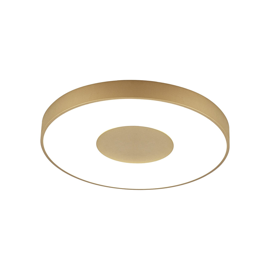M8036 Coin Round Ceiling 100W LED Remote Control - Gold
