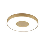 M8036 Coin Round Ceiling 100W LED Remote Control - Gold