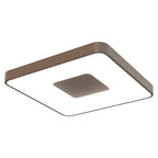 M7925 Coin Square Ceiling 100W LED Remote Control - Gold
