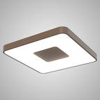 M7925 Coin Square Ceiling 100W LED Remote Control - Gold