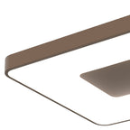 M7925 Coin Square Ceiling 100W LED Remote Control - Gold