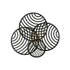 M7230 Collage 4 Ring Ceiling 60W LED Black