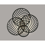 M7230 Collage 4 Ring Ceiling 60W LED Black