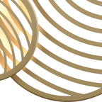 M7233 Collage 3 Ring Ceiling 40W LED Gold