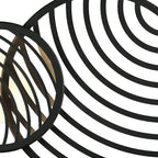M7232 Collage 3 Ring Ceiling 40W LED Black