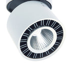 MC0086 Columbretes Spotlight 8.5cm Round 12W LED Matt White