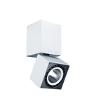 MC0087 Columbretes Spotlight 7.6cm Square 12W LED Matt White