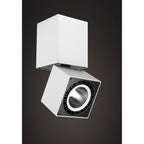 MC0087 Columbretes Spotlight 7.6cm Square 12W LED Matt White